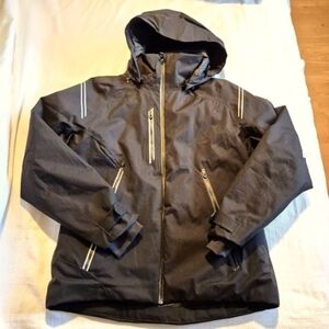 North End Sports Ash City women's size Large black winter jacket EUC